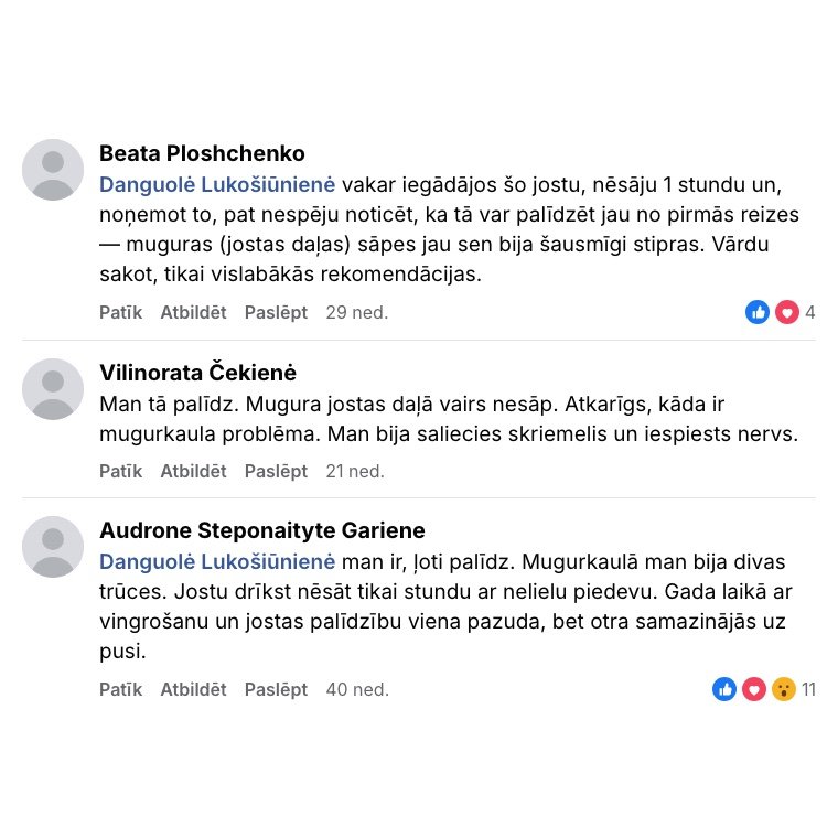 Tūkstošiem labu atsauksmju Facebook